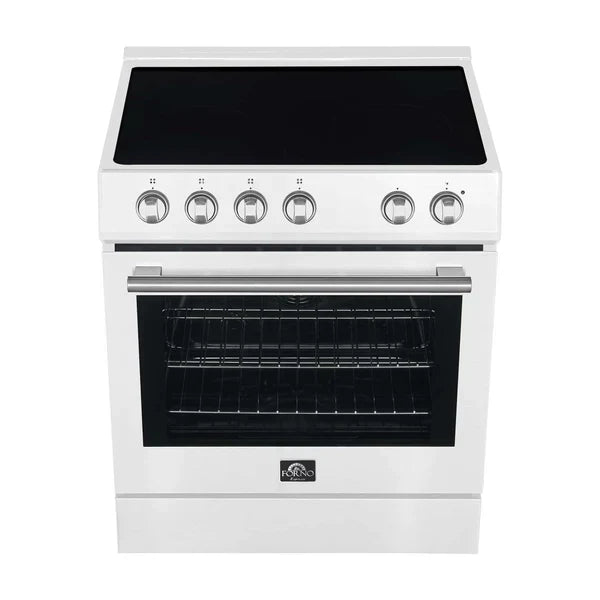 Forno Leonardo Espresso 30" Electric Range in White (FFSEL6012-30WHT)