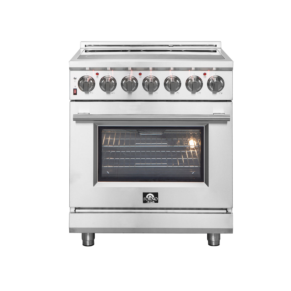 FORNO Massimo 30" 4.32 cu. ft. Freestanding Electric Range with 5 Elements, FFSEL6020-30