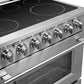 FORNO Massimo 36" 5.36 cu. ft. Freestanding Electric Range with 5 Elements, FFSEL6020-36