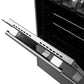 FORNO Pallerno 20" 2.05 cu.ft. Freestanding Electric Range with 4 Elements in Stainless Steel, FFSEL6052-20