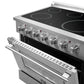 FORNO Galiano 36" 5.36 cu. ft. Freestanding Electric Range with 5 Elements in Stainless Steel, FFSEL6083-36