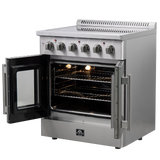 Forno Galiano 30" French Door Electric Range