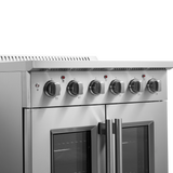 Forno Galiano 30" French Door Electric Range