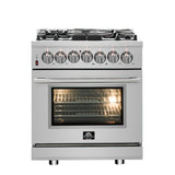 Forno Massimo 30″ Freestanding Dual Fuel Range