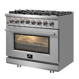 Forno Massimo 36″ Freestanding Dual Fuel Range