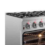 Forno Massimo 36″ Freestanding Dual Fuel Range