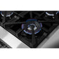 FORNO Massimo 36″ 5.36 cu. ft. Freestanding Dual Fuel Range with 6 Sealed Burners, Air Fryer Kit, Wok Support & Griddle in Stainless Steel, FFSGS6125-36