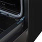 FORNO Espresso Leonardo 30" 5 cu. ft. Gas Range in Black with Stainless Steel Handles, FFSGS1116-30BLK