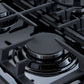 FORNO Espresso Leonardo 30" 5 cu. ft. Gas Range in Stainless Steel, FFSGS1116-30