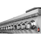 FORNO Massimo 48″ 6.58 cu. ft. Freestanding Dual Fuel Range with 8 Sealed Burners, Air Fryer Kit, Wok Support & Griddle in Stainless Steel, FFSGS6125-48