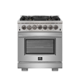 Forno Capriasca 30" Freestanding Dual Fuel Range