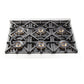 FORNO Capriasca 36" 5.36 cu. ft. Dual Fuel Range with 6 Italian Burners in Stainless Steel, FFSGS6187-36