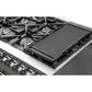 FORNO Massimo 48″ 6.58 cu. ft. Freestanding Gas Range with 8 Sealed Burners, Air Fryer Kit, Wok Support & Griddle in Stainless Steel, FFSGS6239-48