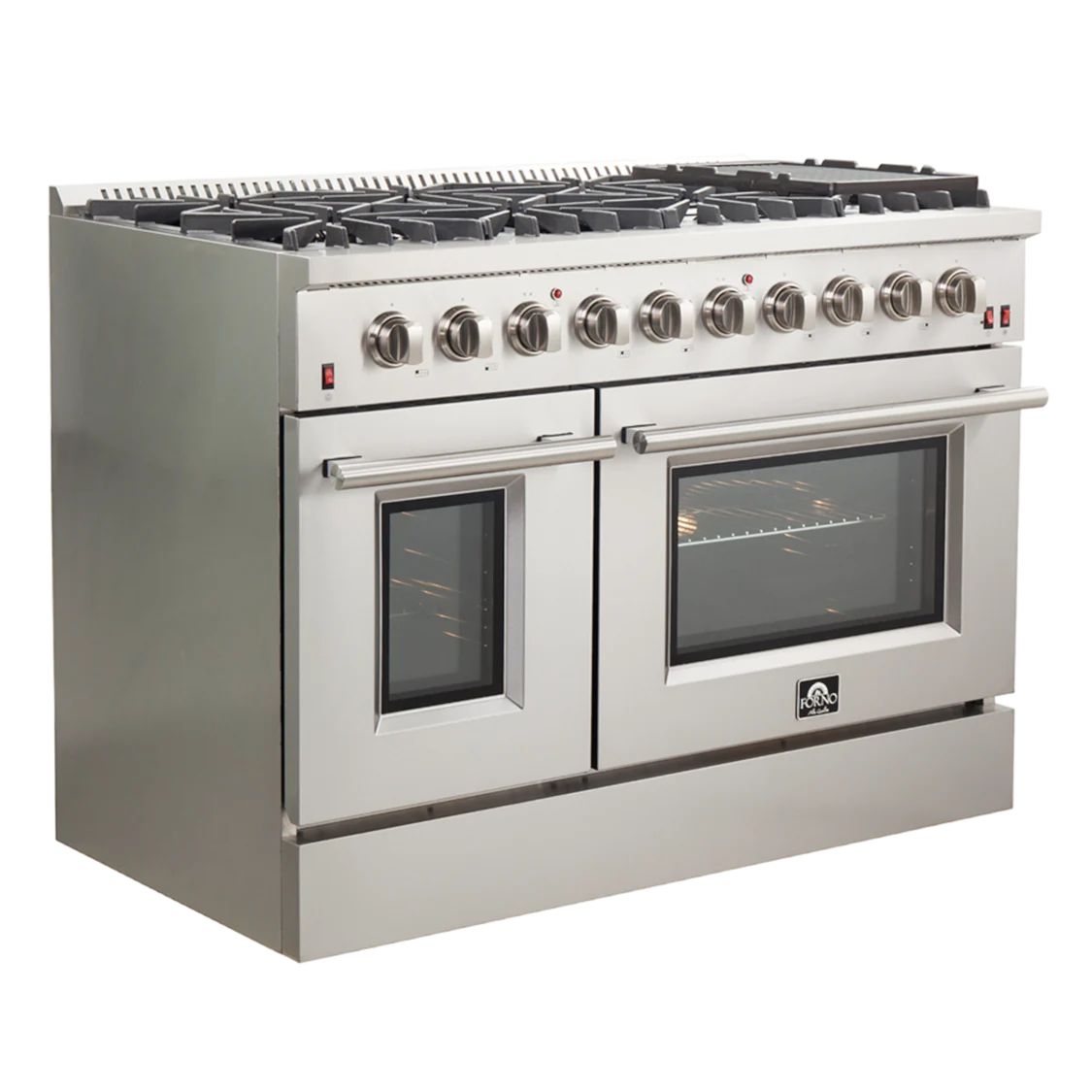 Forno Galiano 48" Freestanding Gas Range (FFSGS6244-48)