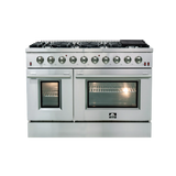 Forno Galiano 48" Freestanding Gas Range (FFSGS6244-48)