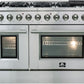 FORNO Appliance Package - 48 Inch Gas Range, Wall Mount Range Hood, Microwave Drawer, Dishwasher, AP-FFSGS6244-48-6