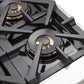 FORNO Capriasca 48″ 6.58 cu. ft. Gas Range with 8 Italian Burners in Stainless Steel, FFSGS6260-48