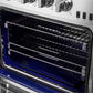 FORNO Capriasca 60″ 8.64 cu. ft. Gas Range with 10 Italian Burners in Stainless Steel, FFSGS6260-60