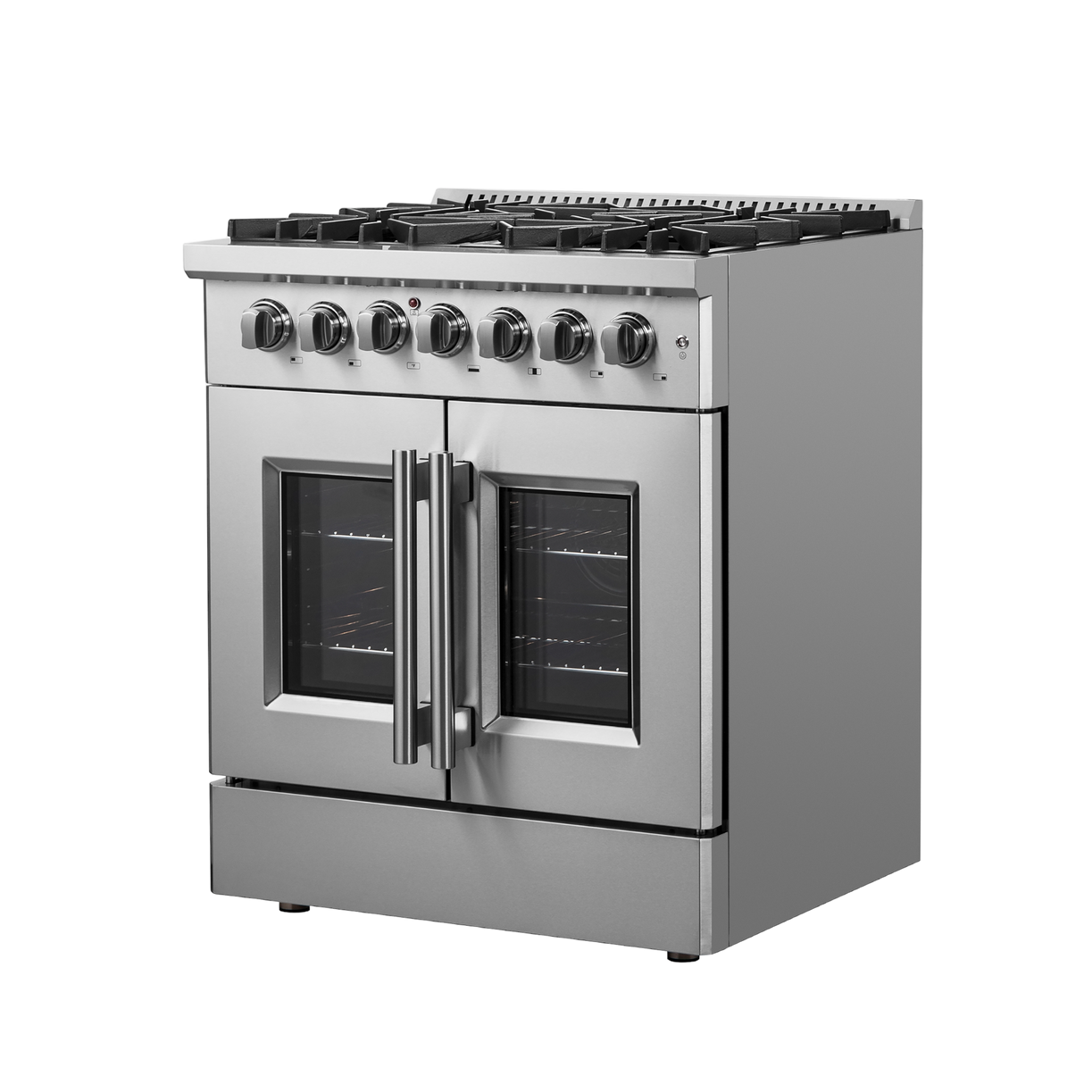 Forno Galiano 30" Freestanding French Door Dual Fuel Range