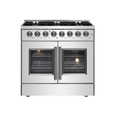 Forno Galiano 36" Freestanding French Door Dual Fuel Range