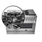 FORNO Galiano 48" 6.58 cu. ft. Dual Fuel Range with French Door in Stainless Steel, FFSGS6356-48