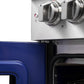 FORNO Capriasca 36" 5.36 cu. ft. Dual Fuel Range with 6 Brass Burners, Air Fryer Kit, Rotisserie Kit, Wok Support & Griddle in Stainless Steel, FFSGS6387-36