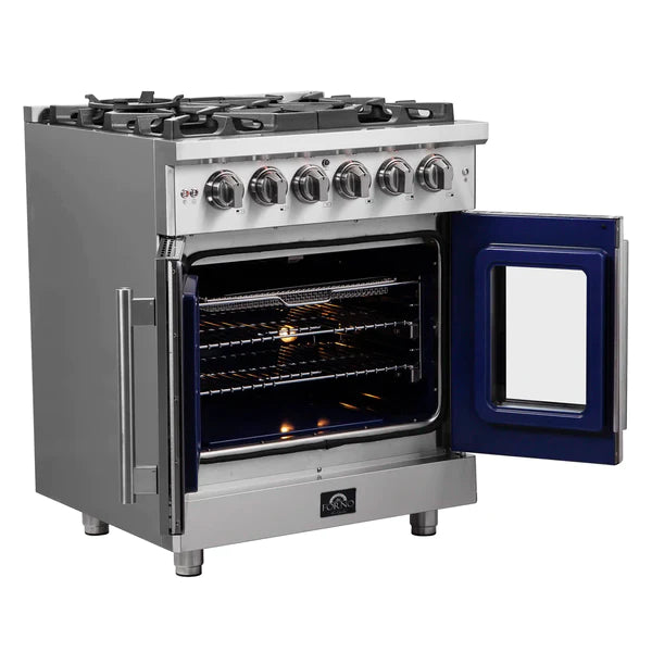 Forno Massimo 30" French Door Gas Range