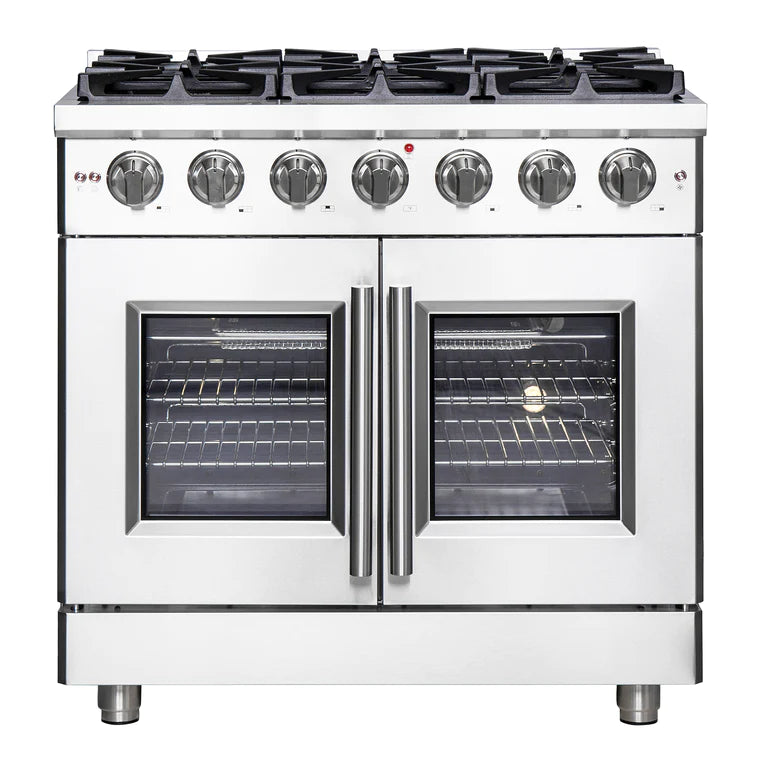 Forno Massimo 36" French Door Gas Range