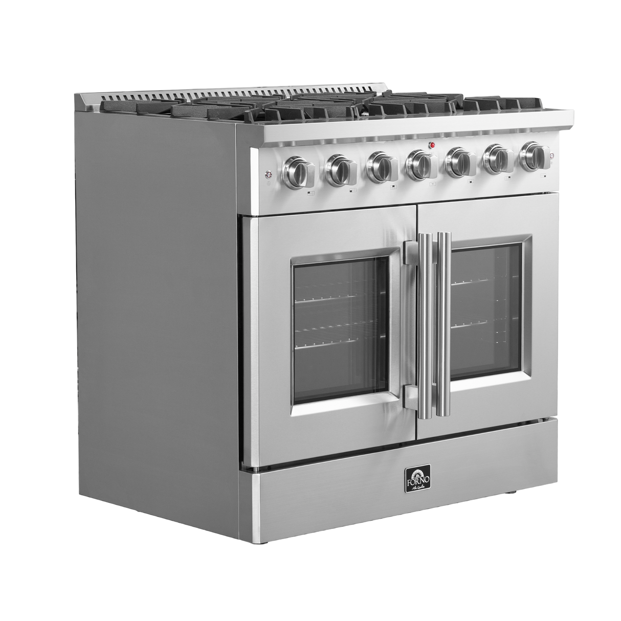 Forno Galiano 36" Freestanding French Door Gas Range