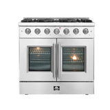 Forno Galiano 36" Freestanding French Door Gas Range