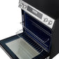 FORNO Espresso Donatello 30" 5 cu. ft. Induction Range with Air Fry and Self-Clean in Stainless Steel and Stainless Steel Handles, FFSIN0905-30