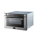FORNO Capoliveri 24" 1.2 cu. ft. Built-In Microwave Drawer in Stainless Steel, FMWDR3000-24