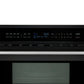 FORNO Espresso Oliena 30" 1.6 cu. ft. Built-In Microwave Oven in Black with Stainless Steel Handles, FMWDR3093-30BLK