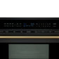 FORNO Espresso Oliena 30" 1.6 cu. ft. Built-In Microwave Oven in Black with Antique Brass Handles, FMWDR3093-30BLK