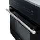 FORNO Espresso Oliena 30" 1.6 cu. ft. Built-In Microwave Oven in Black with Stainless Steel Handles, FMWDR3093-30BLK