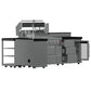 FORNO Bulnes Outdoor Kitchen - 40" BBQ, 95,000 BTU, 5 Burners, Sear & Rotisserie Infrared with Side Burner, Stainless Steel Outdoor Kitchen with 1.8 cu.ft. Beverage Center and Black Granite Countertops