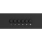 FORNO Espresso Bari 30" 400 CFM Under Cabinet Range Hood in Black with Antique Brass Handles, FRHUC5255-30BLK