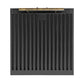 FORNO Espresso Package - 30" Electric Range, Range Hood, Refrigerator and Dishwasher in Black with Antique Brass Handles