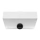 FORNO Espresso Bari 30" 400 CFM Under Cabinet Range Hood in White with Stainless Steel Handles, FRHUC5255-30WHT