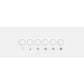 FORNO Espresso Bari 30" 400 CFM Under Cabinet Range Hood in White with Stainless Steel Handles, FRHUC5255-30WHT