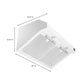 FORNO Espresso Bari 30" 400 CFM Under Cabinet Range Hood in White with Stainless Steel Handles, FRHUC5255-30WHT