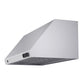 FORNO Biagio 48'' 1,200 CFM Wall Mount Range Hood in Stainless Steel, FRHWM5009-48