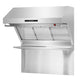 FORNO Appliance Package - 36 Inch Pro Gas Range, Wall Mount Range Hood, Microwave Drawer, Dishwasher, AP-FFSGS6260-36-6