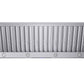 FORNO Palazzo 60'' 1,000 CFM Wall Mount Range Hood in Stainless Steel, FRHWM5030-60