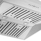 FORNO Orvieto 30" 600 CFM Wall Mount Range Hood in Stainless Steel, FRHWM5094-30
