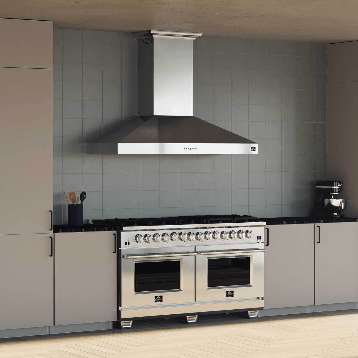 Forno Orvieto 60" Wall Mount Range Hood