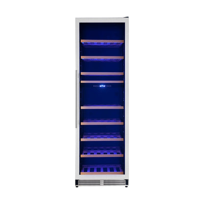 FORNO Cesinali 24" 16 cu. ft. Dual Zone 94 Bottle Wine Cooler, FWCDR6603-24S
