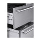 FORNO Capraia 30" 144 Bottle & 200 Can Triple Zone Wine Cooler, FWCDR6661-30S