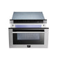 FORNO Package - 36" Dual Fuel Range, Range Hood, Refrigerator, Microwave, Dishwasher, AP-FFSGS6187-36-8