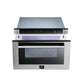 FORNO Appliance Package - 48" Gas Range, Range Hood, 60" Refrigerator, Dishwasher, Microwave Drawer, AP-FFSGS6239-48-8